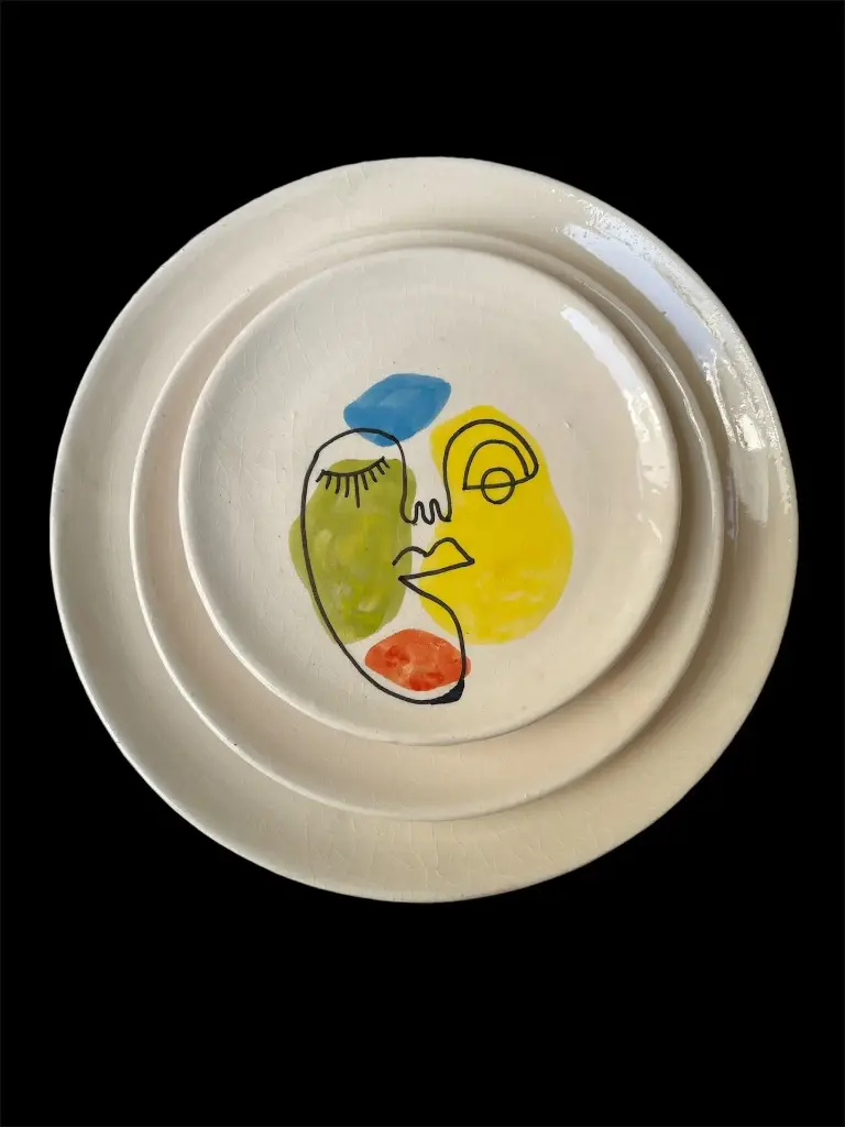 Série Plats Visage