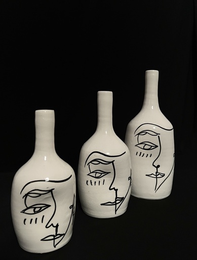 Bouteilles visage